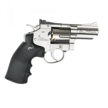 Revolver Dan Wesson 2,5" Silver - 4,5 mm Co2 Bbs imagen 4