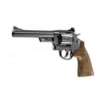 Revólver Co2 Smith & Wesson M29 6,5" Blue Polish - 4,5 mm Balines