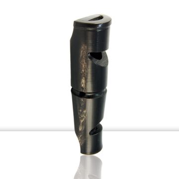 silbato de cuerno de búfalo de 2 tonos. 7 cm.