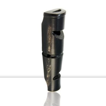 silbato de cuerno de búfalo de 2 tonos. 7 cm.