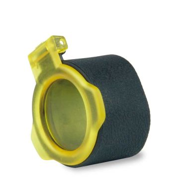 tapa visor 34 a 35, 5 mm - amarilla