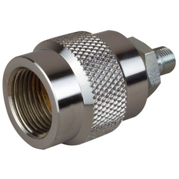 adaptador deposito pistola din300 hembra - 1/8 bsp macho 