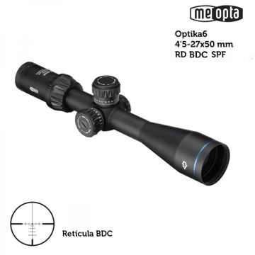 Visor Meopta MeoPro Optika6 4.5-27x50 SFP - BDC Moa
