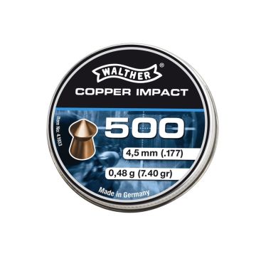 Balines Walther Copper Impact 4,5mm imagen 1