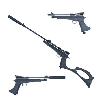 Kit pistola y carabina Artemis Co2 CP2 4.5 mm