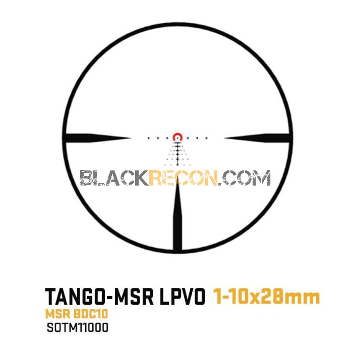 Visor Tango MSR 1-10x28mm 30mm SFP MOA