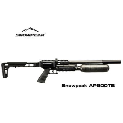 Carabina PCP Snowpeak AP900 Carbono con regulador 6.35 mm