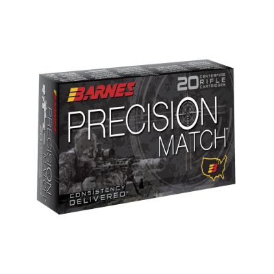 Munici&oacute;n Barnes Precision Match .308 Win - 175 grains