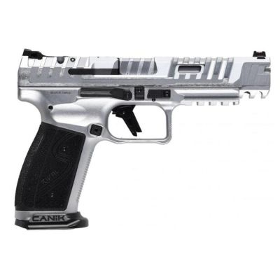 Pistola CANiK SFx RIVAL-S Chrome 5&rdquo; - 9mm Parabellum