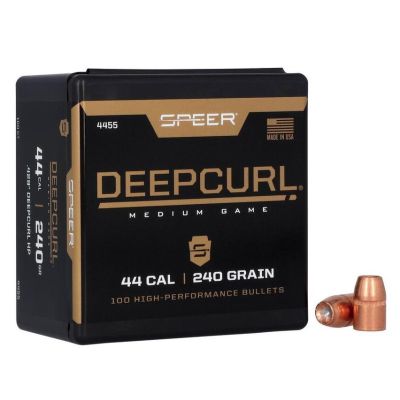 Puntas Speer .429" - .44 DeepCurl HP (Hollow Point) 240 grains