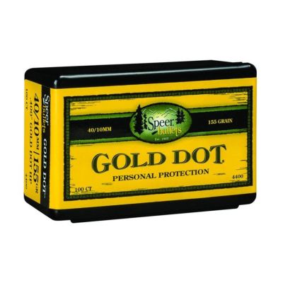Puntas SPEER Gold Dot HP .400 155 grains