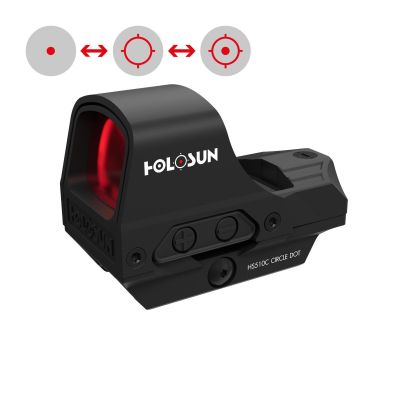 Visor punto rojo Holosun HS510C Solar - Multiret&iacute;cula