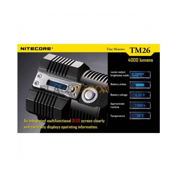 Linterna Nitecore TM 26 4000 Lumens