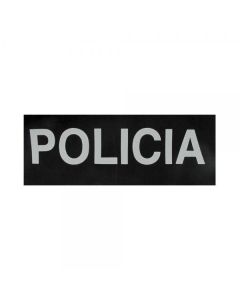 Parche reflectante POLICIA