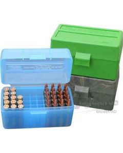 Caja MTM  50 cart. de .22-250 a 7mmBR c.  Verde imagen 1