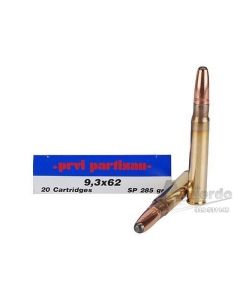Munición rifle Prvi. Cal 9,3 x 62 285 grains SP (1 Caja 20 Un)