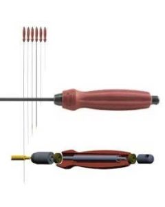 Baqueta de fibra de carbono Arma corta 30 cm. imagen 1