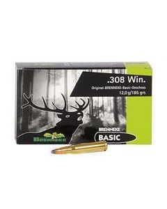 Cart. Brenneke Cal. 308 Win-185gr Basic 20un imagen 1