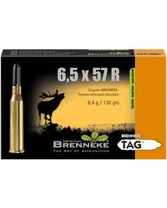 Cart. Brenneke Cal. 6,5X57 R-130gr TAG 20un imagen 1