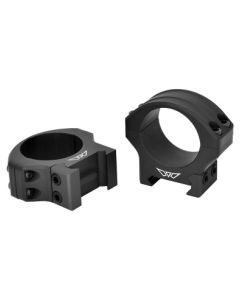 Anillas Warne Hyperlite 30mm bajas para weaver picatinny