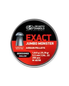 Balines JSB Exact Jumbo Monster Redesigned Shallow 5,52 mm 25,39 gr - 200 unidades