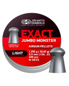 Balines JSB Exact Jumbo Monster Light 5,52 mm 20,83 gr - 200 unidades