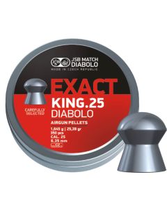 Balines JSB Exact King .25 Diabolo 6,35 mm 25,39 gr - 150 unidades