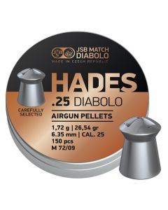 Balines JSB Hades 6,35 mm 26,54 gr - 150 unidades