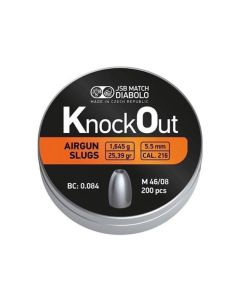 Balines JSB Knock Out 5,5 mm 25,39 gr - 200 unidades (.217)