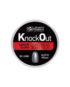 Balines JSB Knock Out 7,62 mm 50,15 gr - 150 unidades