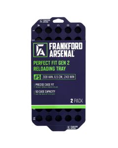 bandeja vainas nº 5  (308 win, 6,5cm, 243 win) pack 2 un. frankford arsenal