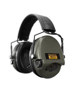 cascos protección auditiva sordin supreme pro x slim sfa negro y verde