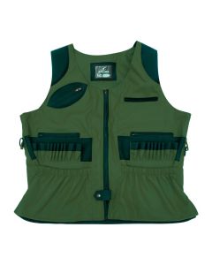 chaleco de caza arcea cordex pro verde - talla m