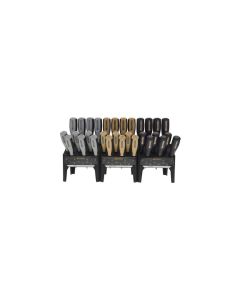 juego de 30 destornilladores wheeler hexagonales/torx