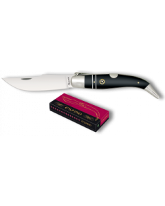 Navaja teja inoxidable albainox mango stamina negra 9.5 cm