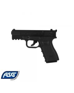 Pistola ASG ISSC M22 blowback negro - 4,5 mm Co2 BBs acero
