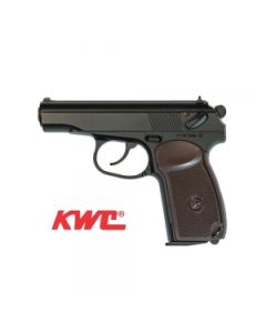 Pistola KWC Makarov PM fullmetal - 4,5 mm Co2 BBs acero
