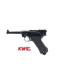 Pistola KWC P08 full metal con blowback - 4,5 mm Co2 BBs acero
