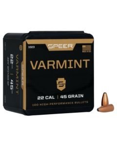 Projéteis Speer Varmint SP .224" - 45 gr