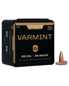 Projéteis Speer Varmint SP .224" - 55 gr
