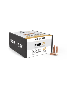 Puntas Nosler calibre 22 RDF 70gr 100uds