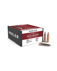 Puntas Nosler calibre 270 Accubond Long Range 150gr 100uds