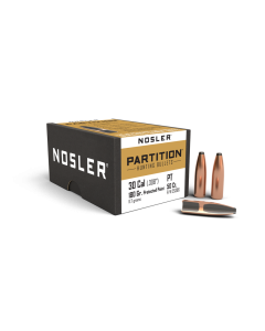puntas nosler calibre 30 ppt partition 180gr 50uds