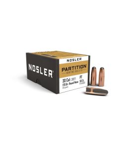 puntas nosler calibre 30 rn partition 170gr