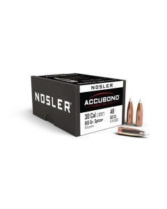 Puntas Nosler calibre 30 Spitzer Accubond 165gr 50uds