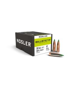 Puntas Nosler calibre 30 Spitzer Ballistic TIP 168gr