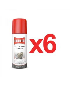 spray cerámico lubricante para cerraduras ballistol 50 ml en caja de 6 uds.