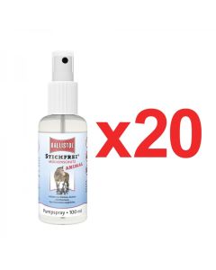 stichfrei animal care 100 ml de ballistol en caja de 20 uds.
