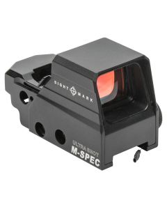 Visor punto rojo sightmark ultra shot m-spec fms circle dot crosshair