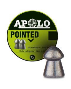 Balines Apolo pointed 4,5 mm (.177) 0,60 g con 500 unidades